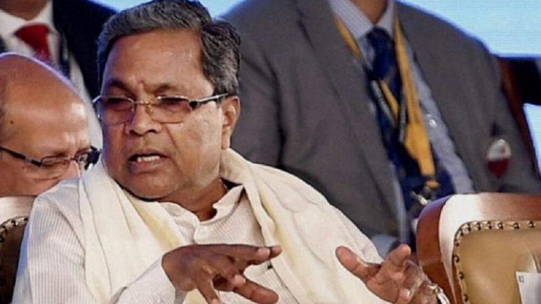Siddaramaiah Resigns: కర్ణాటకలో విరబూసిన కమలం, ఓటమికి నైతిక బాధ్యత వహిస్తూ సిద్దరామయ్య రాజీనామా, 12 స్థానాల్లో బీజేపీ విజయం, రెండు స్థానాలకు పరిమితమైన కాంగ్రెస్, స్వతంత్ర అభ్యర్థి ఒక చోట విజయం Siddaramaiah Resigns: కర్ణాటకలో విరబూసిన కమలం, ఓటమికి నైతిక బాధ్యత వహిస్తూ సిద్దరామయ్య రాజీనామా, 12 స్థానాల్లో బీజేపీ విజయం, రెండు స్థానాలకు పరిమితమైన కాంగ్రెస్, స్వతంత్ర అభ్యర్థి ఒక చోట విజయం
