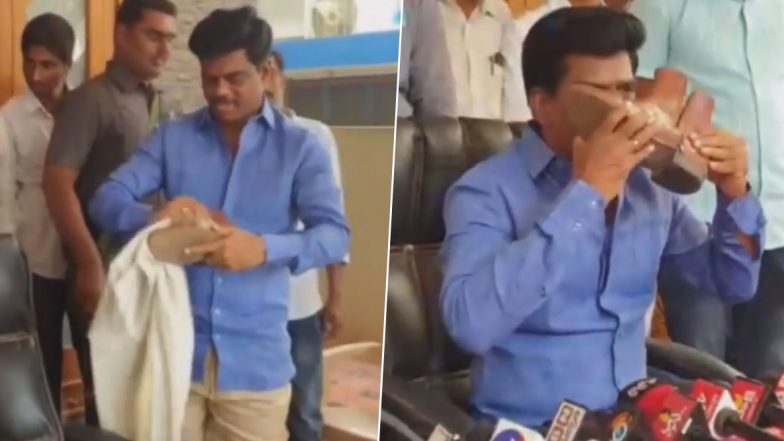 MP Gorantla Madhav: నిన్ను బజారుకీడ్చిన సంగతి గుర్తించుకో, నేను జస్ట్ ట్రయిల్ వేస్తేనే ఎంపీనయ్యాను, జేసీ దివాకర్ రెడ్డికి స్ట్రాంగ్ కౌంటర్ ఇచ్చిన ఎంపీ గోరంట్ల మాధవ్, పోలీసుల బూట్లు తుడిచి, ముద్దాడిన వైసీపీ ఎంపీ MP Gorantla Madhav: నిన్ను బజారుకీడ్చిన సంగతి గుర్తించుకో, నేను జస్ట్ ట్రయిల్ వేస్తేనే ఎంపీనయ్యాను, జేసీ దివాకర్ రెడ్డికి స్ట్రాంగ్ కౌంటర్ ఇచ్చిన ఎంపీ గోరంట్ల మాధవ్, పోలీసుల బూట్లు తుడిచి, ముద్దాడిన వైసీపీ ఎంపీ