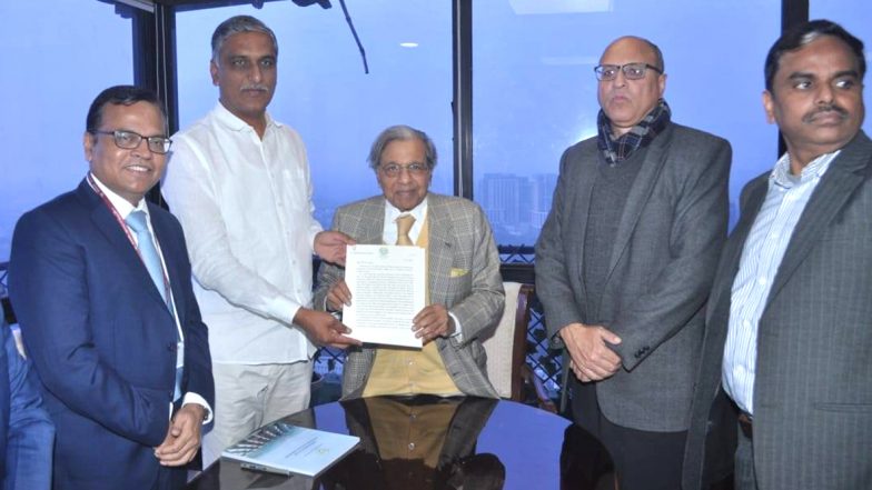 Telangana: తెలంగాణలో నీటి ప్రాజెక్టుల నిర్వహణ కోసం నిధులు కావాలి, రూ. 53 వేల కోట్లు కేటాయించేలా కేంద్రానికి సిఫారసు చేయండంటూ 15వ ఆర్థిక సంఘానికి లేఖ రాసిన సీఎం కేసీఆర్ Telangana: తెలంగాణలో నీటి ప్రాజెక్టుల నిర్వహణ కోసం నిధులు కావాలి, రూ. 53 వేల కోట్లు కేటాయించేలా కేంద్రానికి సిఫారసు చేయండంటూ 15వ ఆర్థిక సంఘానికి లేఖ రాసిన సీఎం కేసీఆర్