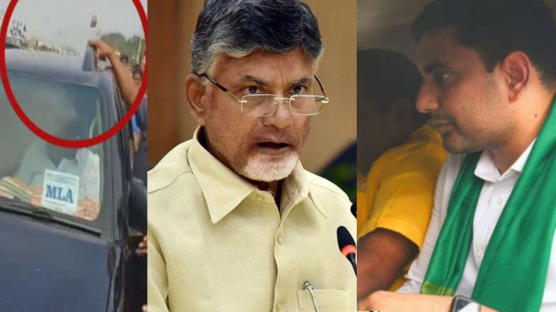 AP Capital: అమరావతిని రాజధానిగా గుర్తించవద్దని రాష్ట్రపతికి లేఖ, వైయస్సార్సీపీ నేతపై రాళ్ల దాడి, ప్రతిగా సవాల్ విసిరిన పిన్నెల్లి, నారా లోకేష్ అరెస్ట్, హైవేను దిగ్బంధించిన అమరావతి రైతులు AP Capital: అమరావతిని రాజధానిగా గుర్తించవద్దని రాష్ట్రపతికి లేఖ, వైయస్సార్సీపీ నేతపై రాళ్ల దాడి, ప్రతిగా సవాల్ విసిరిన పిన్నెల్లి, నారా లోకేష్ అరెస్ట్, హైవేను దిగ్బంధించిన అమరావతి రైతులు