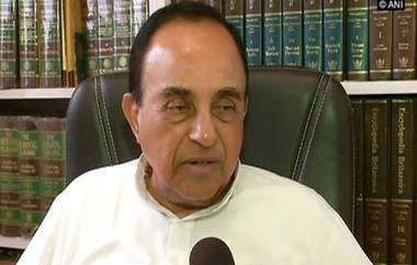 Subramanian Swamy: రూపాయి విలువ పెరగాలంటే కరెన్సీ నోట్లపై లక్ష్మీ దేవి ప్రతిమను ముద్రించాలని సూచించిన బీజేపీ ఎంపీ సుబ్రమణియన్ స్వామి, చర్చనీయాంశమవుతున్న వ్యాఖ్యలు