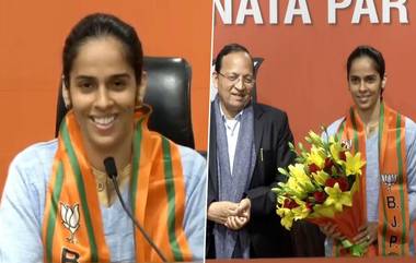 Saina Nehwal: బీజేపీలో చేరిన బ్యాడ్మింటన్ స్టార్ సైనా నెహ్వాల్, ప్రధాని మోదీపై పొగడ్తల వర్షం, దిల్లీ ఎన్నికల్లో బీజేపీ తరఫున ప్రచారం చేసే అవకాశం