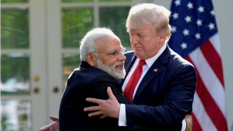 Trump's India Tour: తమరి రాక మాకెంతో ఆనందం సుమండీ! అమెరికా అధ్యక్షుడికి చిరస్మరణీయంగా గుర్తుండి పోయేలా స్వాగత ఏర్పాట్లు, లక్షల మందితో భారీ సభకు ప్రణాళికలు సిద్ధం చేస్తున్న మోదీ సర్కార్ Trump's India Tour: తమరి రాక మాకెంతో ఆనందం సుమండీ! అమెరికా అధ్యక్షుడికి చిరస్మరణీయంగా గుర్తుండి పోయేలా స్వాగత ఏర్పాట్లు, లక్షల మందితో భారీ సభకు ప్రణాళికలు సిద్ధం చేస్తున్న మోదీ సర్కార్