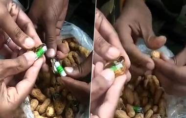 Foreign Currency In Peanuts: వేరుశనగ కాయల్లో రూ.45 లక్షల విలువ గల విదేశీ కరెన్సీ, ఢిల్లీ విమానాశ్రయంలో సీఐఎస్‌ఎఫ్‌ సిబ్బందికి పట్టుబడ్డ ప్రయాణీకుడు, అదుపులోకి తీసుకున్న పోలీసులు