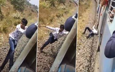 Horrifying TikTok Video: కొంచెం అయితే పైకి పోయేవాడు, కదులుతున్న రైల్లో భయంకరమైన టిక్ టాక్ వీడియో, ట్విట్టర్లో షేర్ చేసి వార్నింగ్ ఇచ్చిన రైల్వే మంత్రి పియోష్ గోయెల్