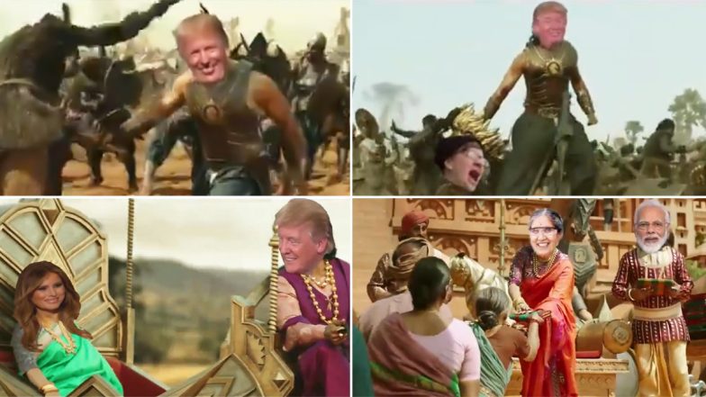 Donald Trump 'Bahubali': బాహుబలిగా మారిన ట్రంప్, ప్రభాస్ ప్లేసులోకి వచ్చిన అమెరికా అధ్యక్షుడు, భారత్‌లో మంచి మిత్రులు ఉన్నారంటూ రీట్వీట్,  నేడే ఇండియాకి ట్రంప్