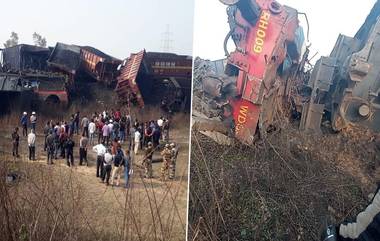 Madhya Pradesh Train Accident: మధ్యప్రదేశ్‌లో ఘోర రైలు ప్రమాదం, ముగ్గురు ఎన్‌టిపిసి సిబ్బంది మృతి, పూర్తిగా దెబ్బతిన్న రైళ్లు, బైధన్ పోలీస్ స్టేషన్ పరిధిలో ఘటన