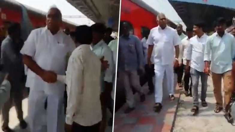TRS MLA Koneru Konappa: క్వారంటైన్లో టీఆర్ఎస్ ఎమ్మెల్యే కోనేరు కోనప్ప, అమెరికాలో పర్యటించి ఇండియాకు తిరిగి వచ్చిన సిర్పూర్ కాగజ్నగర్ ఎమ్మెల్యే, 14 రోజులపాటు ఇంట్లోనే ఉండాలని అధికారుల ఆదేశాలు TRS MLA Koneru Konappa: క్వారంటైన్లో టీఆర్ఎస్ ఎమ్మెల్యే కోనేరు కోనప్ప, అమెరికాలో పర్యటించి ఇండియాకు తిరిగి వచ్చిన సిర్పూర్ కాగజ్నగర్ ఎమ్మెల్యే, 14 రోజులపాటు ఇంట్లోనే ఉండాలని అధికారుల ఆదేశాలు