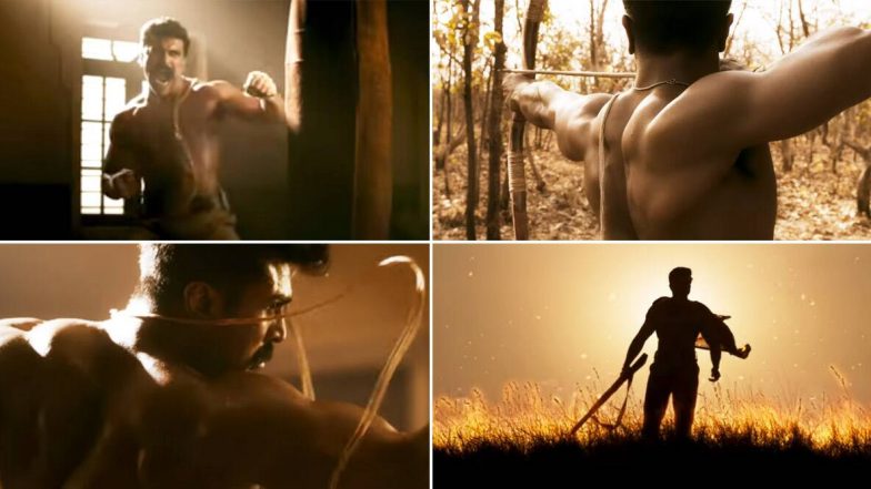 #BheemforRamaraju: 'నా అన్న అల్లూరి సీతారామ రాజు' అంటూ కొమరం భీమ్ గంభీరమైన గళంతో 'RRR' వీడియో రిలీజ్, రామ్ చరణ్ పుట్టిన రోజు సందర్భంగా స్పెషల్ గిఫ్ట్