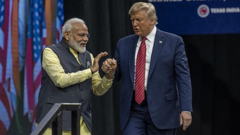 Trump Thanks PM Modi: 'మీ బలమైన నాయకత్వం, మానవత్వానికి సహాపడుతుంది'. ప్రధాని నరేంద్ర మోదీపై యూఎస్ ప్రెసిడెంట్ ప్రశంసలు, హైడ్రోక్లోరోక్విన్ ఎగుమతిపై ధన్యవాదాలు తెలిపిన ట్రంప్ Trump Thanks PM Modi: 'మీ బలమైన నాయకత్వం, మానవత్వానికి సహాపడుతుంది'. ప్రధాని నరేంద్ర మోదీపై యూఎస్ ప్రెసిడెంట్ ప్రశంసలు, హైడ్రోక్లోరోక్విన్ ఎగుమతిపై ధన్యవాదాలు తెలిపిన ట్రంప్