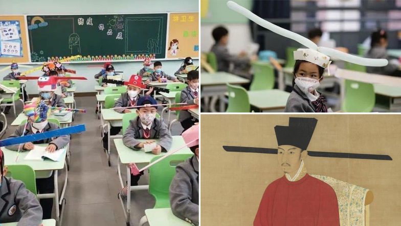 Schools Reopened in China: విద్యార్థులకు కొత్తగా డీఐవై టోపీలు, చైనాలో తిరిగి ప్రారంభమైన స్కూళ్లు, సోషల్ మీడియాలో వైరల్ అవుతున్న విద్యార్థుల ఫోటోలు Schools Reopened in China: విద్యార్థులకు కొత్తగా డీఐవై టోపీలు, చైనాలో తిరిగి ప్రారంభమైన స్కూళ్లు, సోషల్ మీడియాలో వైరల్ అవుతున్న విద్యార్థుల ఫోటోలు