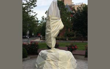 Gandhi Statue Vandalised: అమెరికాలో మ‌హాత్మా గాంధీ విగ్ర‌హం ధ్వంసం, క్షమాపణలు కోరిన అమెరికా, ఆర్మీని రంగంలోకి దింపుతామని తెలిపిన ట్రంప్