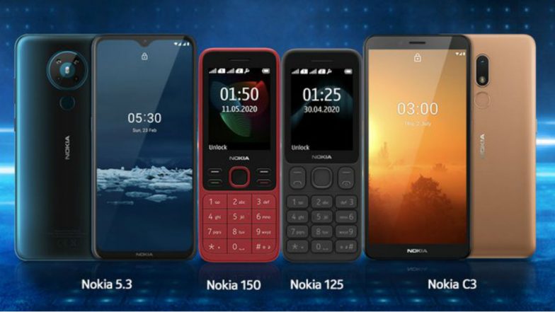 Nokia Phones Launched: నోకియా నుంచి ఒకేసారి 4 కొత్త ఫోన్లు, నోకియా 5.3, నోకియా సీ3, నోకియా 150, నోకియా 125 ఫోన్లను లాంచ్ చేసిన హెచ్‌ఎండీ గ్లోబల్, ధర,ఫీచర్లపై ఓ లుక్కేయండి