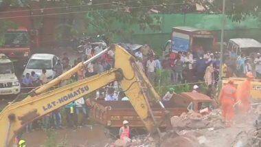 Raigad Building Collapse Update: ఇద్దరు మృతి, శిధిలాల కింద మరో 18 మంది, మహారాష్ట్రలో కూలిన ఐదు అంతస్తుల భవనం