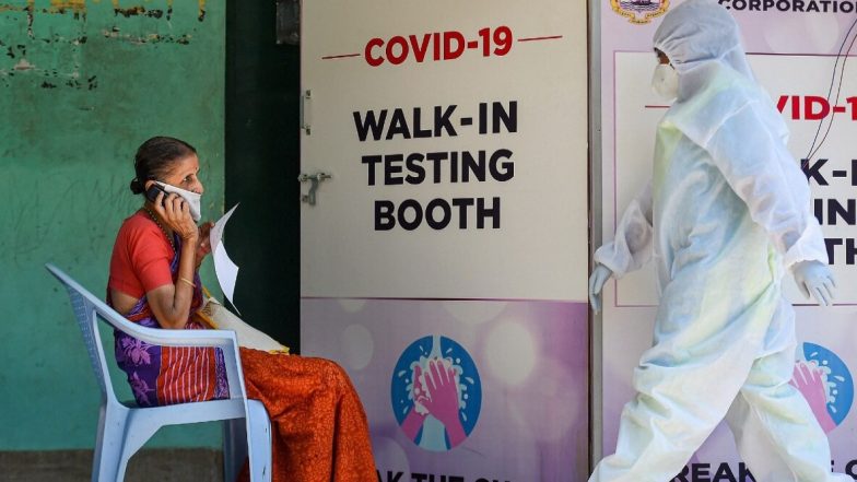 India's COVID19 Update: భారత్లో 57 లక్షలు దాటిన కొవిడ్ బాధితుల సంఖ్య, గడిచిన 24 గంటల్లో భారీస్థాయిలో 86,508 పాజిటివ్ కేసులు నమోదు, అదే స్థాయిలో రికవరీలు నమోదు India's COVID19 Update: భారత్లో 57 లక్షలు దాటిన కొవిడ్ బాధితుల సంఖ్య, గడిచిన 24 గంటల్లో భారీస్థాయిలో 86,508 పాజిటివ్ కేసులు నమోదు, అదే స్థాయిలో రికవరీలు నమోదు