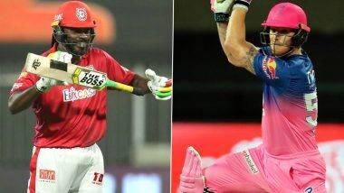 KXIP vs RR Stat Highlights: పంజాబ్‌ని గెలిపించలేకపోయిన గేల్ విధ్వంసం, సమిష్టిగా కదం తొక్కిన రాజస్థాన్, ఏడు వికెట్లతో కింగ్స్ లెవన్‌పై విజయం సాధించిన రాజస్థాన్ రాయల్స్