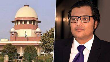 Arnab Goswami's Bail Plea: అర్నాబ్ గోస్వామి అరెస్ట్&zwnj;పై సుప్రీం కీలక వ్యాఖ్యలు, వ్యక్తిగత స్వేచ్ఛను, న్యాయాన్ని అవహేళన చేయడం కిందకే.., కేసు దర్యాప్తు చట్ట విరుద్ధంగా సాగుతోందని తెలిపిన అర్నాబ్ తరపు లాయర్