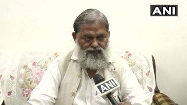 Anil Vij Tests Positive for Covid: వ్యాక్సిన్ తీసుకున్నా కరోనా వచ్చింది, హర్యానా హోంశాఖమంత్రి అనిల్ విజ్‌కు కోవిడ్ పాజిటివ్, భారత్ బయోటెక్ కోవాక్సీన్‌ను తీసుకున్న అనిల్ విజ్