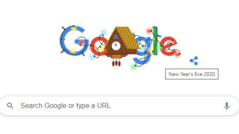New Year’s Eve 2020 Google Doodle: ఇంకా కొన్ని గంటలు మాత్రమే మిగిలి ఉన్నాయి, మీ ఇయర్ ఎండ్ సెలబ్రేషన్ జోష్ ఎలా ఉంది? అందమైన డూడుల్తో 2021కి కౌంట్డౌన్ ప్రారంభించిన డూడుల్ New Year’s Eve 2020 Google Doodle: ఇంకా కొన్ని గంటలు మాత్రమే మిగిలి ఉన్నాయి, మీ ఇయర్ ఎండ్ సెలబ్రేషన్ జోష్ ఎలా ఉంది? అందమైన డూడుల్తో 2021కి కౌంట్డౌన్ ప్రారంభించిన డూడుల్