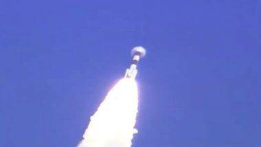 PSLV-C50 Mission: నిప్పులు చిమ్ముకుంటూ నింగిలోకి..పీఎస్ఎల్‌వీ సీ-50 రాకెట్‌ను నింగిలోకి విజయవంతంగా పంపిన ఇస్రో, సీ-బ్యాండ్‌ సేవల విస్తరణకు దోహదం, ఏడేళ్లపాటు సేవలు