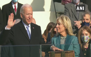 Joe Biden Sworn in as US President: 'అమెరికన్లందరికీ అధ్యక్షుడిగా ఉంటాం, శ్వేతజాతి దురహంకారాన్ని ఓడిస్తాం'! అమెరికా 46వ అధ్యక్షుడిగా ప్రమాణం చేసిన జో బైడెన్, కీలక ఆదేశాలపై తొలి సంతకం