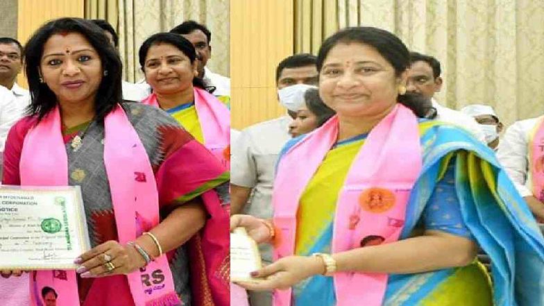 GHMC Mayor News: గ్రేటర్ చరిత్రలో తొలిసారిగా...జీహెచ్ఎంసీ మేయ‌ర్‌గా బాధ్యతలు స్వీకరించిన గద్వాల విజ‌య‌ల‌క్ష్మి, డిప్యూటీ మేయర్‌గా మోతె శ్రీల‌త బాధ్యతలు స్వీకరణ, జీహెచ్ఎంసీ ప్ర‌ధాన కార్యాల‌యంలో ప్ర‌త్యేక పూజ‌లు చేసిన మేయ‌ర్