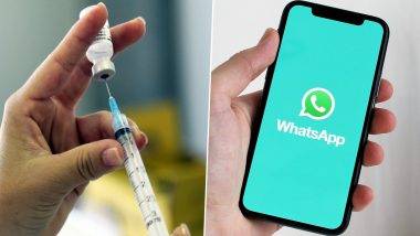 COVID Vaccine Booking on WhatsApp: వాట్సాప్‌‌ ద్వారా కరోనా వ్యాక్సినేషన్ స్లాట్ బుకింగ్ ఎలా చేసుకోవాలి, ఏ నంబర్ ద్వారా వ్యాక్సిన్‌ బుకింగ్‌ చేయాలో తెలుసుకోండి