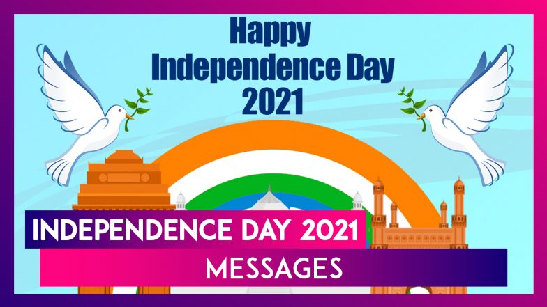 Independence Day 2021 Greetings: భారత స్వాతంత్ర్య దినోత్సవ శుభాకాంక్షలు,ఈ కోట్స్‌తో మీ బంధుమిత్రులకి, స్నేహితులకి విషెస్ చెప్పండి, WhatsApp Status, Quotes, Facebook Captions మీకోసం..