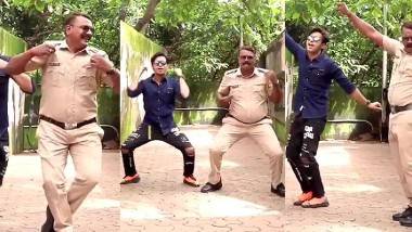 Mumbai Cop's Dance Video: ఇంటర్నెట్‌ని షేక్ చేస్తున్న ముంబై పోలీస్ డ్యాన్స్ వీడియో, అప్పు రాజా సినిమాలో ఆయా హైన్ రాజా అనే పాటకు స్టెప్పులు వేసిన అమోల్‌ యశ్వంత్‌ కాంబ్లే