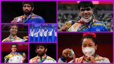 Tokyo 2020: బంగారు పతకంతో నీరజ్‌పై రూ.కోట్ల వర్షం, టోక్యోలో పతకం సాధించిన భారత ఆటగాళ్లకు బీసీసీఐ భారీ నజరానా, 13 ఏళ్ల తరువాత ఒలంపిక్స్‌లో జాతీయ గీతం ఆలాపన, ఈ ఏడాది 7కు చేరిన భారత్ పతకాల సంఖ్య