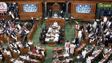 Parliament's Winter Session: లోక్‌స‌భ‌లో టీఆర్ఎస్ ఎంపీల ఆందోళ‌న‌, తెలంగాణలో మ‌క్కిపోతున్న ధాన్యాన్ని కొనుగోలు చేయాల‌ని ఎంపీలు డిమాండ్, రాజ్యసభలో వాయిదా తీర్మానం నోటీసు ఇచ్చిన టీఆర్ఎస్ ఎంపీ కేశవరావు