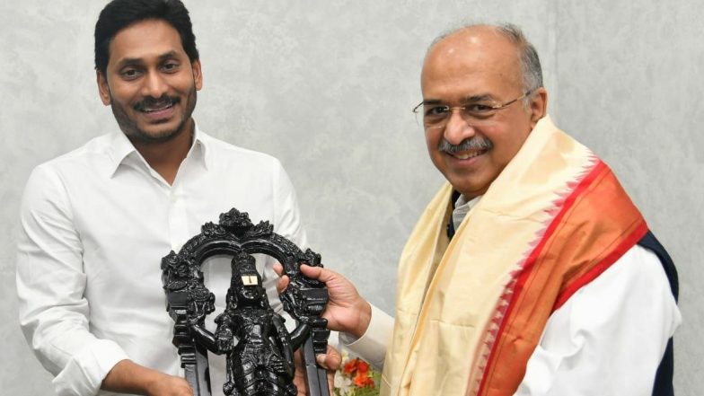 Dilip Shanghvi Meets CM YS Jagan: ఏపీకి త్వరలో సన్‌ ఫార్మా యూనిట్, సీఎం వైఎస్ జగన్ ని కలిసిన కంపెనీ ఎండీ దిలీప్‌ సంఘ్వీ, సన్‌ ఫార్మా తయారీ యూనిట్‌ను నెలకొల్పడంపై ఇరువురి మధ్య చర్చలు