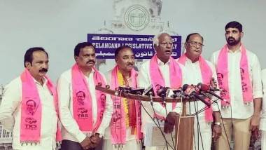 Telangana: ప్రమాణస్వీకారం చేసిన తెలంగాణ ఎమ్మెల్యే కోటా ఎమ్మెల్సీలు, రాజ్యసభ సమావేశాల దృష్ట్యా బండా ప్రకాశ్‌ ప్రమాణ స్వీకారానికి గైర్హాజరు