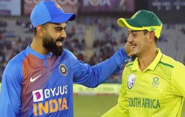 India vs South Africa New Schedule: టీమిండియా, దక్షిణాఫ్రికా టూర్ షెడ్యూల్ విడుదల, మూడు వన్డేలు, మూడు టెస్టుల సిరీస్ కోసం పోరు...