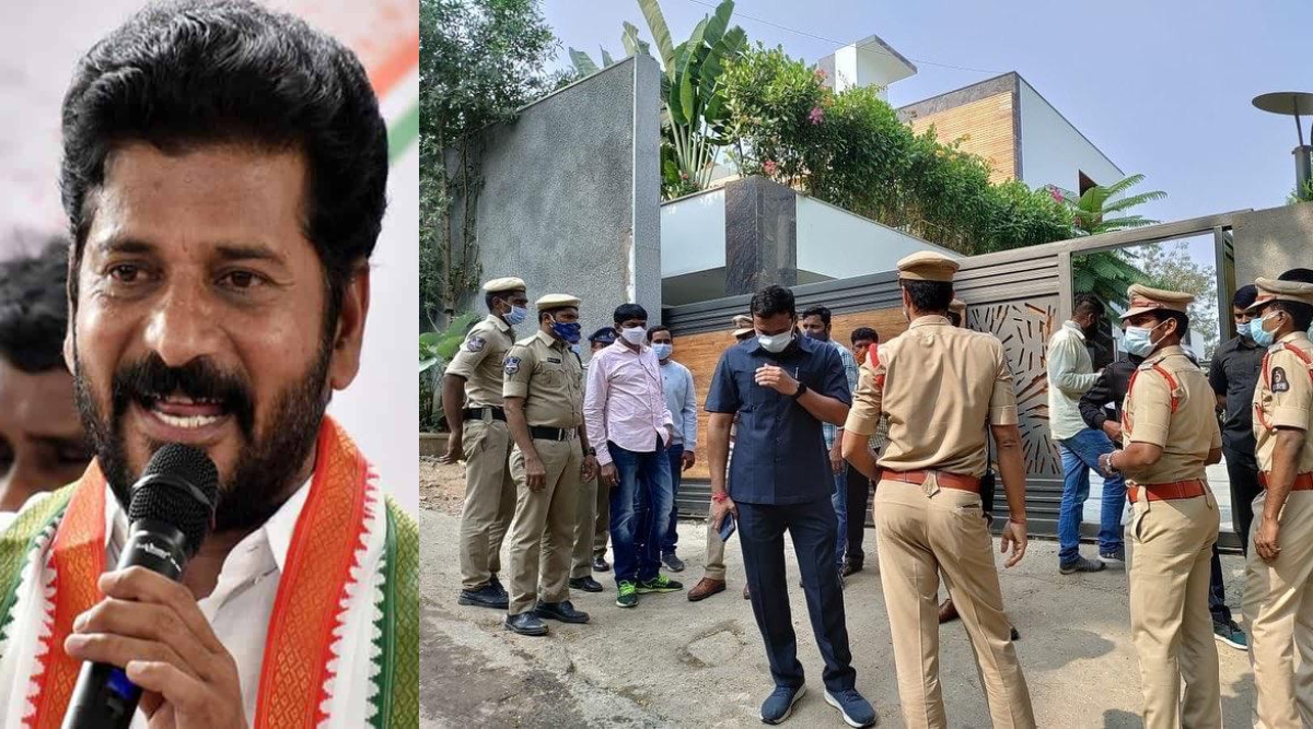 TPCC Chief Revanth Reddy Arrest: తెలంగాణ PCC చీఫ్ రేవంత్ రెడ్డిని అరెస్ట్ చేసిన పోలీసులు, కేసీఆర్ దత్తత గ్రామం ఎర్రవల్లిలో రచ్చబండ కార్యక్రమానికి వెళ్తున్న కాంగ్రెస్ శ్రేణులను అడ్డుకున్న పోలీసులు...