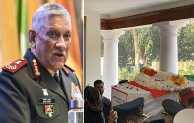 General Bipin Rawat Funeral: సీడీఎస్‌ బిపిన్‌ రావత్‌ దంపతులకు ప్రముఖుల నివాళి, మధ్యాహ్నం 2 గంటలకు కామరాజ్‌ మార్గ్‌ నుంచి అంతిమయాత్ర ప్రారంభం