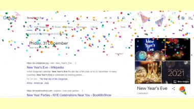 New Year’s Eve 2021 Google Doodle: కొత్త ఏడాది గూగుల్ డూడుల్, ఒమిక్రాన్ ముప్పు కారణంగా పలు దేశాల్లో న్యూ ఇయర్ వేడుకలు బంద్