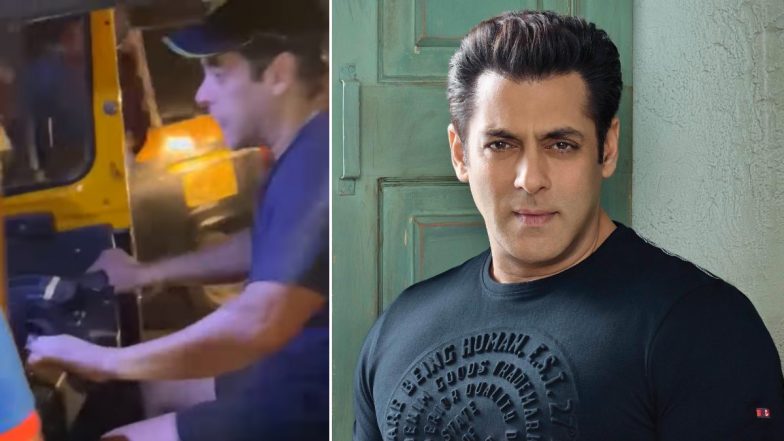 Salman Khan: ఆటో నడుపుకుంటూ వెళ్లిన సల్మాన్ ఖాన్, సెల్ఫీల కోసం ఎగబడిన అభిమానులు, సోషల్ మీడియాలో వీడియో వైరల్