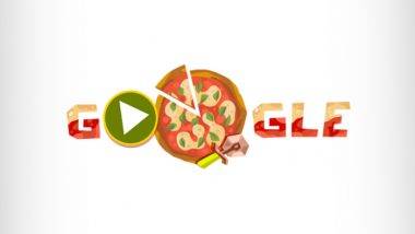 Google Doodle: పిజ్జా దినోత్సవం, ప్రసద్ధ వంటకం పిజ్జా డే సందర్భంగా డూడుల్ ద్వారా గూగుల్ సెలబ్రేషన్స్, తన వెబ్ పేజీలో పిజ్జా గేమ్ ను పొందుపరిచిన సెర్చ్ ఇంజిన్ దిగ్గజం