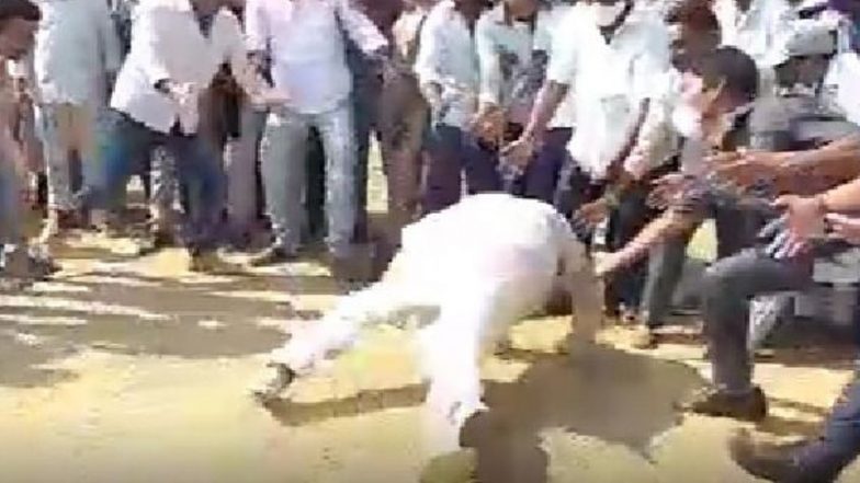 Tammineni Seetharam: కబడ్డీ ఆడుతూ కింద పడిపోయిన ఏపీ అసెంబ్లీ స్పీకర్ తమ్మినేని సీతారాం, ఎలాంటి గాయాలు కాకపోవడంతో ఊపిరిపీల్చుకున్న సిబ్బంది
