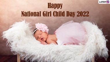 National Girl Child Day 2022: నేడే జాతీయ బాలికల దినోత్సవం, దాని ప్రాముఖ్యత ఏంటి, మీ స్నేహితులకు వాట్సప్ మరియు ఫేస్ బుక్ ద్వారా పంపే సందేశాలు మీకోసం...