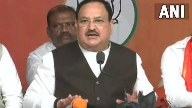 JP Nadda Slams AP Govt.: ఏపీలో జరిగేవి అన్నీ స్కామ్‌⁬లే.. డబ్బు సంపాదనలో బిజీగా వైసీపీ.. వైఎస్ జగన్మోహన్ రెడ్డి సర్కార్‌‌ పై బీజేపీ నేత జేపీ నడ్డా ఫైర్..