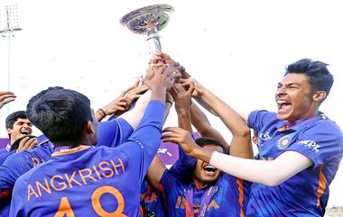 ICC U19 Cricket World Cup 2022: చరిత్ర సృష్టించిన యువ భారత్, అండర్ -19 క్రికెట్ వరల్డ్ కప్ ఫైనల్లో సూపర్ విక్టరీ, ఐదోసారి కప్ కొట్టిన కుర్రాళ్లు, ప్రశంసిచిన ప్రధాని