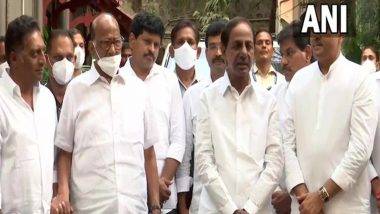 CM KCR Mumbai Tour Highlights: సీఎం కేసీఆర్ ముంబై పర్యటన విజయవంతం, జాతీయ స్థాయిలో అందర్నీ ఏకం చేస్తామని ప్రకటన, దేశ రాజ‌కీయాల‌పై చ‌ర్చల కోసం ప్రముఖులతో భేటీ