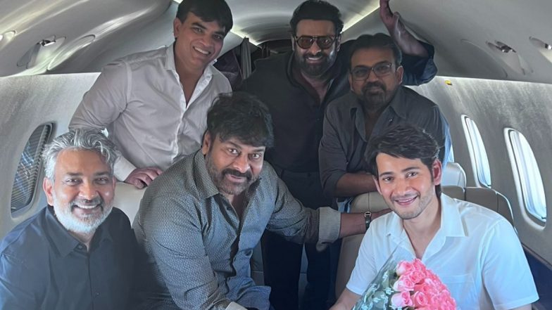 Mahesh Babu Wedding Anniversary: మహాష్ బాబుకు ఆకాశంలో పెళ్లి రోజు వేడుకుల నిర్వహించిన చిరంజీవి, ప్రభాస్, రాజమౌళి...
