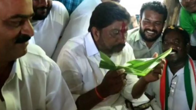 Congress Leader Bhatti Vikramarka: కల్లు తాగుతూ కార్యకర్తల్లో జోష్ నింపిన సీఎల్పీ నేత మల్లు భట్టివిక్రమార్క, మధిరలో పీపుల్స్ మార్చ్ పాదయాత్ర చేస్తున్న భట్టివిక్రమార్క Congress Leader Bhatti Vikramarka: కల్లు తాగుతూ కార్యకర్తల్లో జోష్ నింపిన సీఎల్పీ నేత మల్లు భట్టివిక్రమార్క, మధిరలో పీపుల్స్ మార్చ్ పాదయాత్ర చేస్తున్న భట్టివిక్రమార్క
