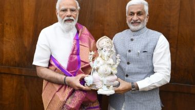 MP VS Reddy Meets PM Modi: ప్రధాని నరేంద్ర మోదీతో ఎంపీ విజయసాయిరెడ్డి భేటీ, ఆంధ్రప్రదేశ్‌కు సంబంధించిన పలు అంశాలపై చర్చ