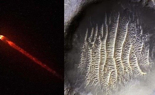 NASA: మిస్టరీ ఫోటోను షేర్ చేసిన నాసా, అవి ఏలియన్ల పాదాలే అంటున్న నెటిజన్లు, సోషల్ మీడియాలో ఊపందుకున్న చర్చ