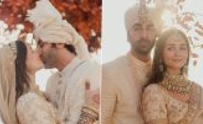 Ranbir Kapoor-Alia Bhatt Wedding: ఏ బాల్కనీలో అయితే ప్రేమించుకున్నామో అక్కడే మా పెళ్లి, వైరల్ అవుతున్న ఆలియాభట్‌-రణ్‌బీర్‌ కపూర్‌ పెళ్లి ఫోటోలు