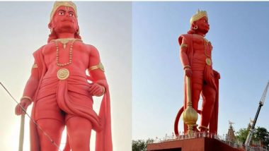 PM Modi Unveils 108-feet Statue of Hanuman: హనుమాన్ జయంతి సందర్భంగా, గుజరాత్‌లో 108 అడుగుల భారీ హనుమాన్ విగ్రహాన్ని ఆవిష్కరించిన ప్రధాని నరేంద్రమోదీ